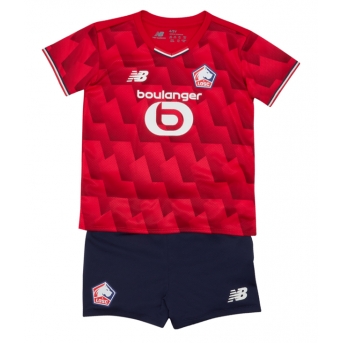 Billige Fotballdrakt Lille OSC Replika Hjemmedraktsett Barn 2025-26 Kortermet (med bukser)